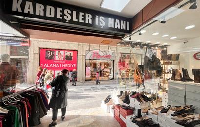  KARDEŞLER PASAJI'NDA DEVREN KİRALIK DÜKKAN FIRSATI