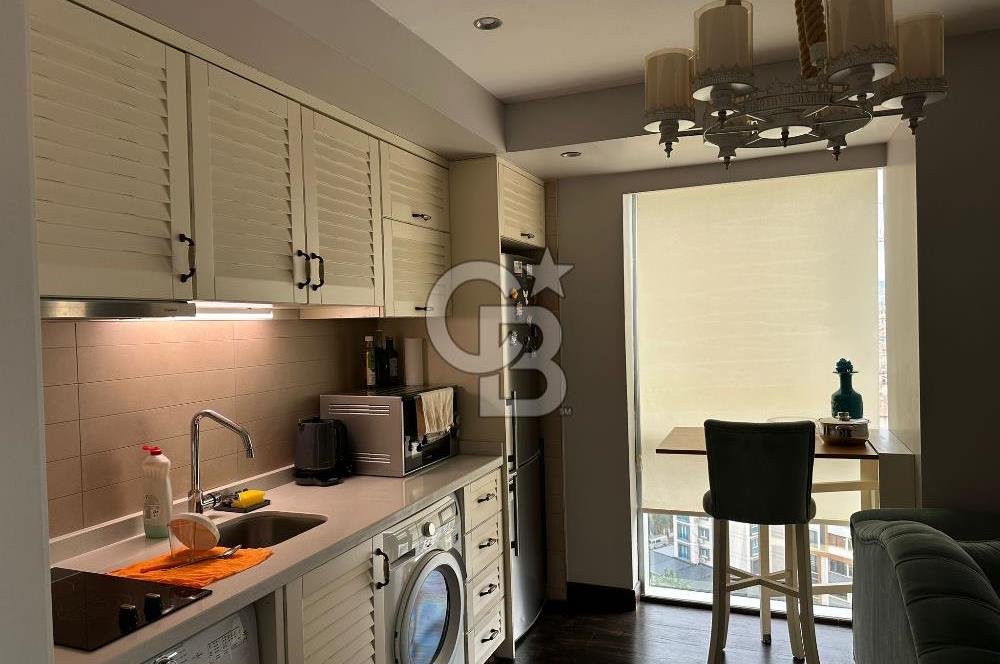 Vazo Kule Satılık 1 + 1 Özel Tasarım Eşyalı Recidance Daire