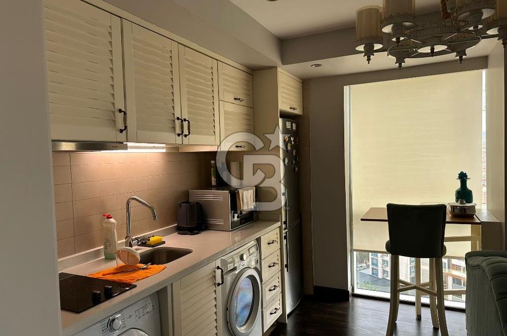 Vazo Kule Satılık 1 + 1 Özel Tasarım Eşyalı Recidance Daire