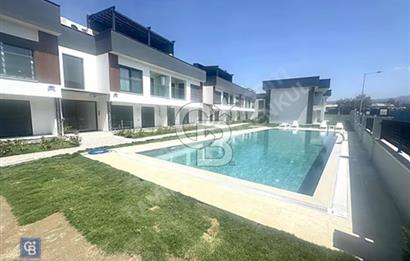 Garden Bornova da 1+1 güvenlikli bahçeli havuzlu kiralık daire