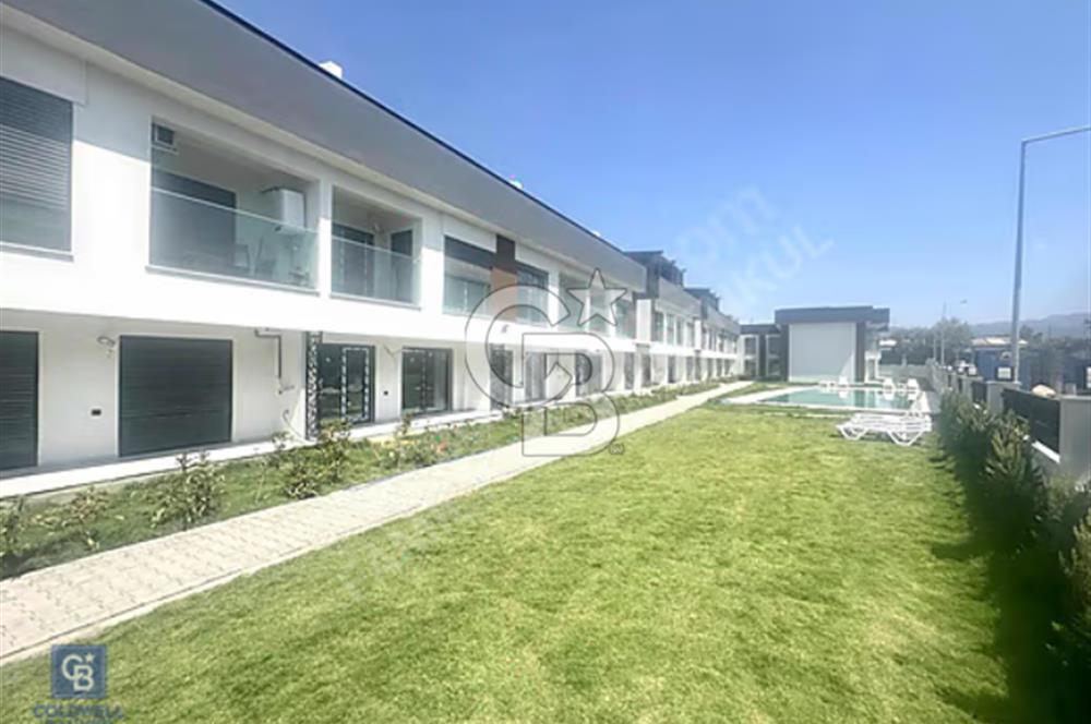 Garden Bornova da 1+1 güvenlikli bahçeli havuzlu kiralık daire