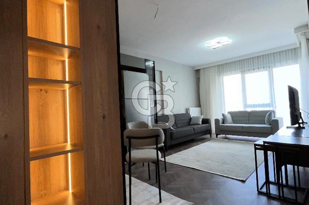 Ap İst Port (Cumhuriyet Mah.)  Eşyalı-Kilerli Kiralık 1+1 Daire 