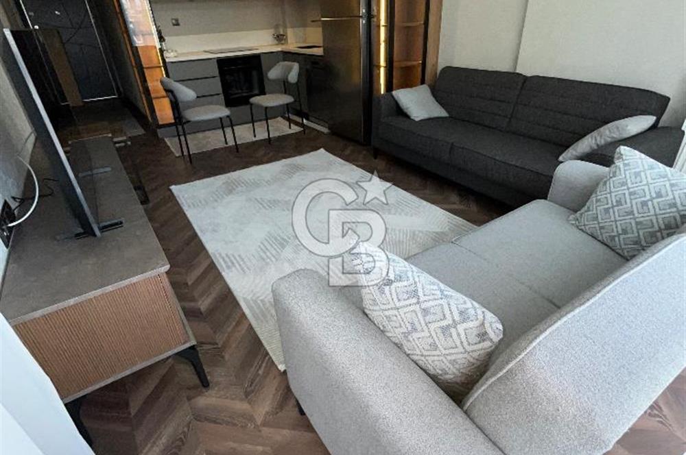 Ap İst Port (Cumhuriyet Mah.)  Eşyalı-Kilerli Kiralık 1+1 Daire 