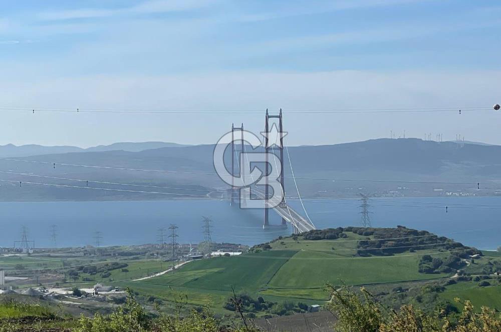ÇANAKKALE LAPSEKİ KOCAVELİ KÖYÜ – BOĞAZ VE KÖPRÜ MANZARALI TARLA
