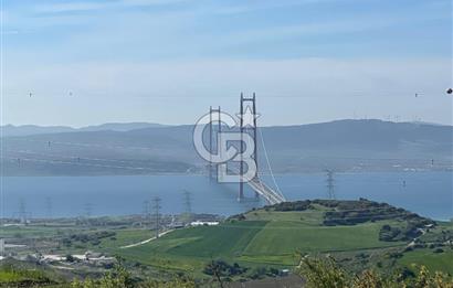 ÇANAKKALE LAPSEKİ KOCAVELİ KÖYÜ – BOĞAZ VE KÖPRÜ MANZARALI TARLA