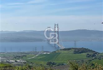 ÇANAKKALE LAPSEKİ KOCAVELİ KÖYÜ – BOĞAZ VE KÖPRÜ MANZARALI TARLA