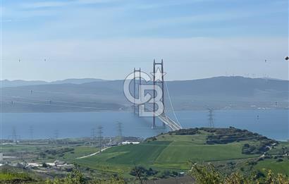 ÇANAKKALE LAPSEKİ KOCAVELİ KÖYÜ – BOĞAZ VE KÖPRÜ MANZARALI TARLA