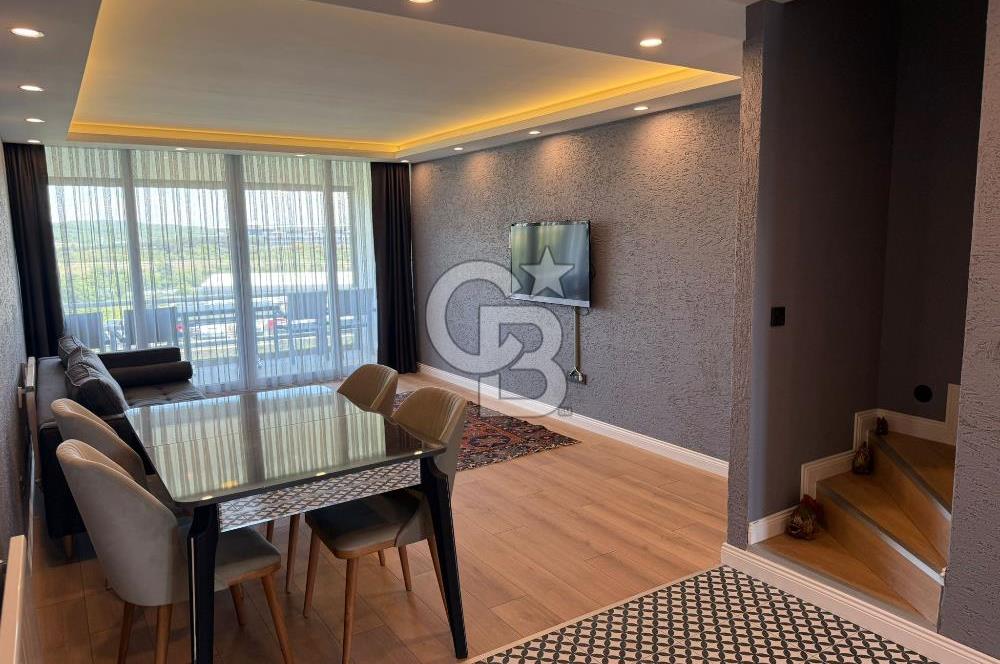 Green Village site Eşyalı, 2+1 Dubleks Havuzlu ve Güvenlikli