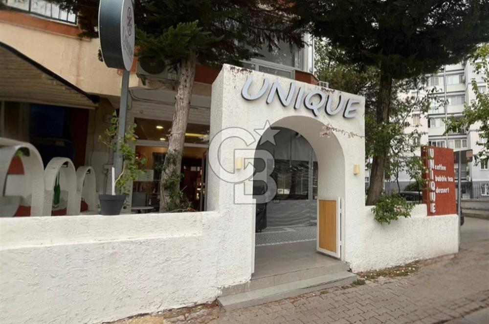 GAZİEMİRDE DEVREN KİRALIK BAHÇELİ CAFE