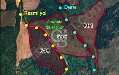 ÇANAKKALE/ÇAN'DA "36.000M2"ARAZİ FIRSAT FİYATA...
