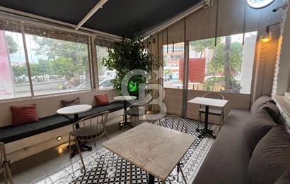 GAZİEMİRDE DEVREN KİRALIK BAHÇELİ CAFE