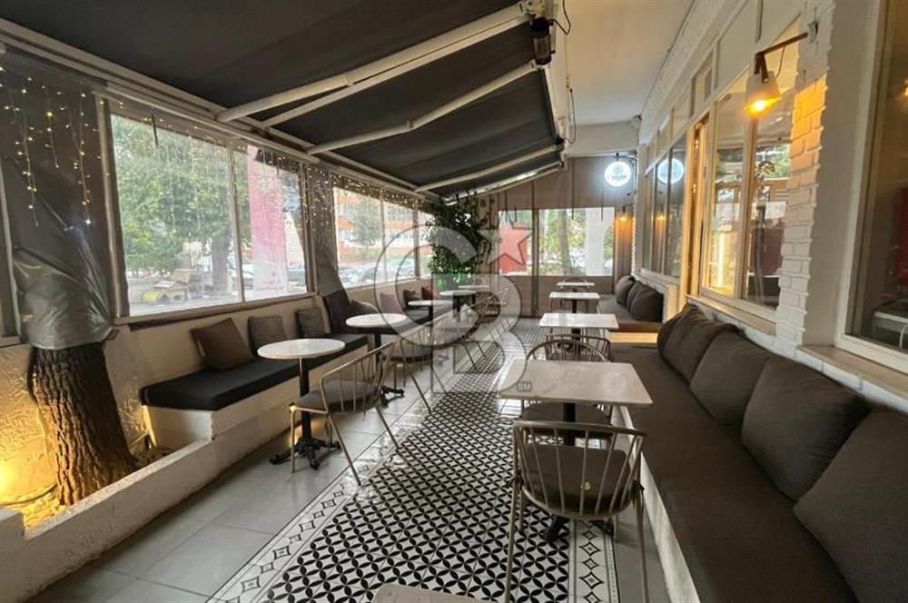 GAZİEMİRDE DEVREN KİRALIK BAHÇELİ CAFE
