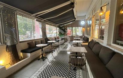 GAZİEMİRDE DEVREN KİRALIK BAHÇELİ CAFE