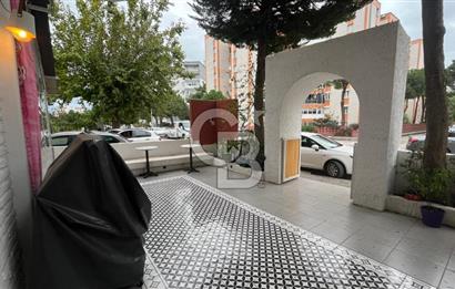 GAZİEMİRDE DEVREN KİRALIK BAHÇELİ CAFE