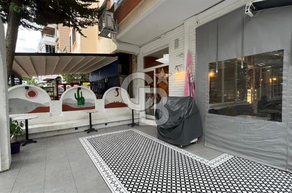 GAZİEMİRDE DEVREN KİRALIK BAHÇELİ CAFE