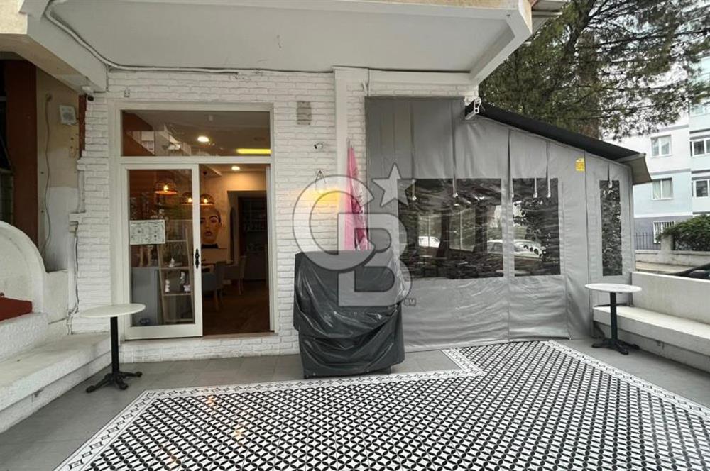 GAZİEMİRDE DEVREN KİRALIK BAHÇELİ CAFE