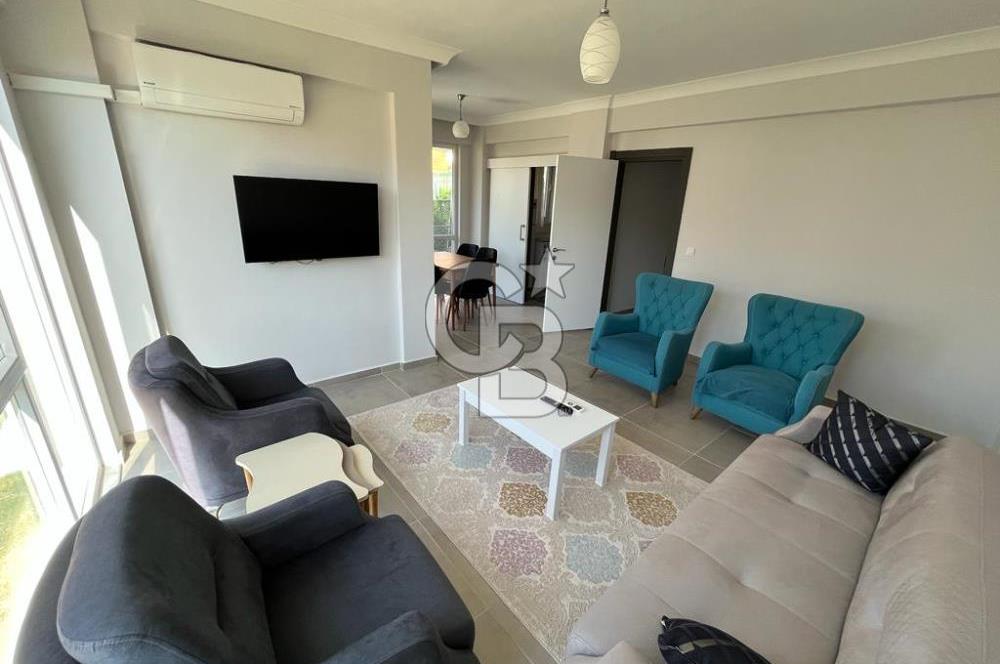 DALAMAN AKKAYA'DA BAHÇELİ, ORTAK HAVUZLU 3+1 VİLLA