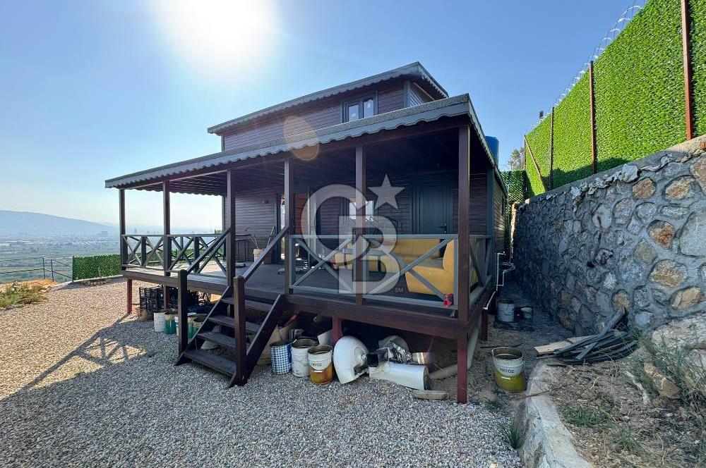 CB BLACK'TAN İSMETİYE'DE ÇİM ÇİT ÇEVRİLİ SATILIK BUNGALOV