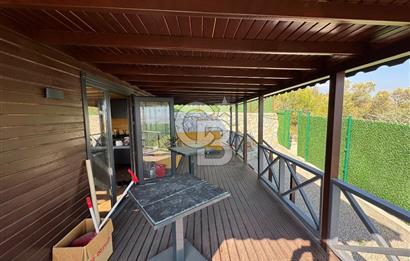 CB BLACK'TAN İSMETİYE'DE ÇİM ÇİT ÇEVRİLİ SATILIK BUNGALOV