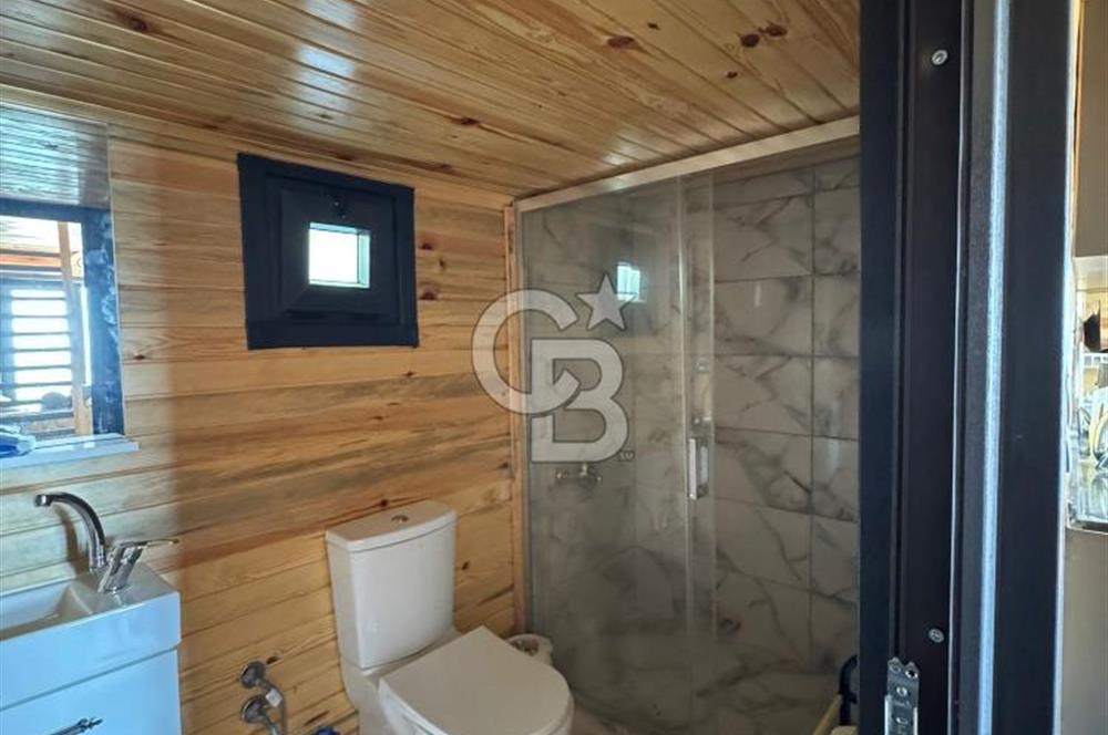 CB BLACK'TAN İSMETİYE'DE ÇİM ÇİT ÇEVRİLİ SATILIK BUNGALOV