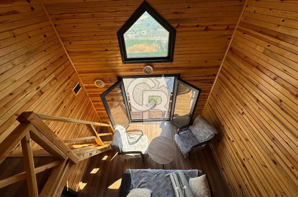 CB BLACK'TAN İSMETİYE'DE ÇİM ÇİT ÇEVRİLİ SATILIK BUNGALOV