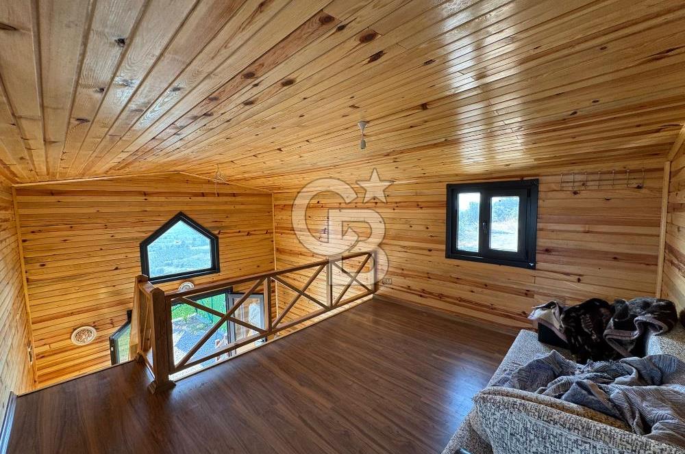 CB BLACK'TAN İSMETİYE'DE ÇİM ÇİT ÇEVRİLİ SATILIK BUNGALOV