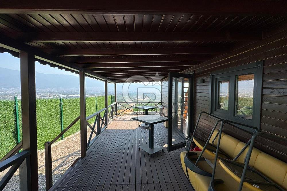 CB BLACK'TAN İSMETİYE'DE ÇİM ÇİT ÇEVRİLİ SATILIK BUNGALOV