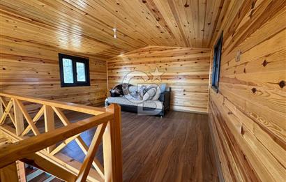 CB BLACK'TAN İSMETİYE'DE ÇİM ÇİT ÇEVRİLİ SATILIK BUNGALOV