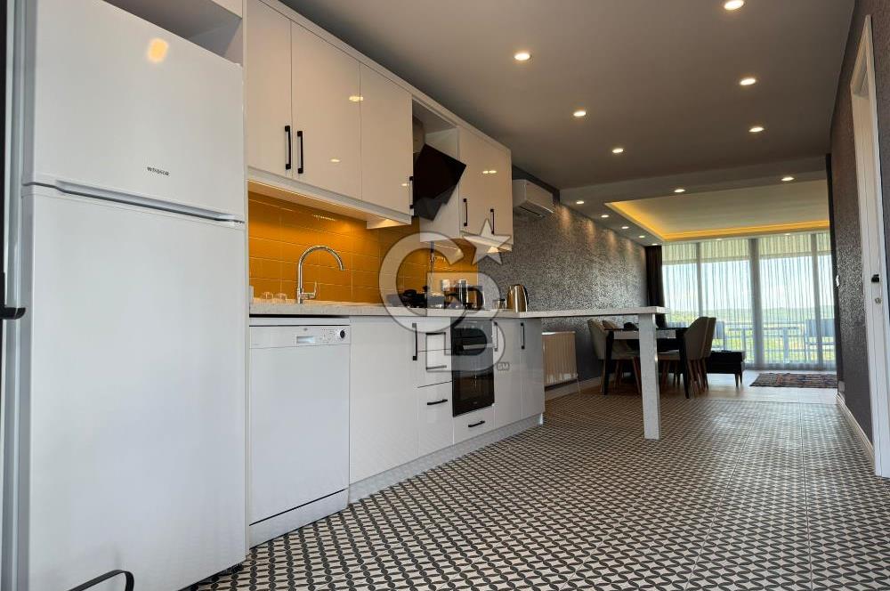 Green Village site Eşyalı, 2+1 Dubleks Havuzlu ve Güvenlikli