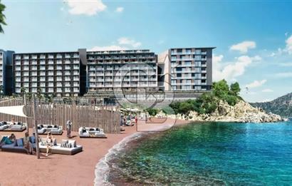 SİNPAŞ KIZILBÜK MARMARİS YAZ DÖNEMİ SATILIK DENİZ MANZARALI  DEVREMÜLK 