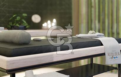 SİNPAŞ KIZILBÜK MARMARİS YAZ DÖNEMİ SATILIK DENİZ MANZARALI  DEVREMÜLK 