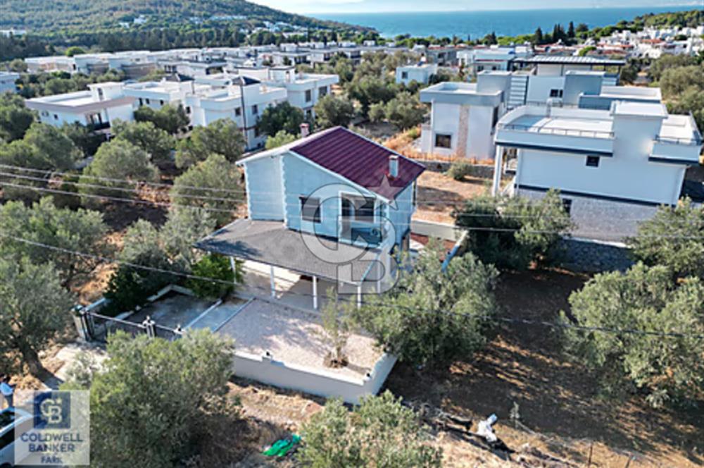 Gömeç Karaağaç'ta 300m2 Arsa İçerinde Tam Müstakil Villa