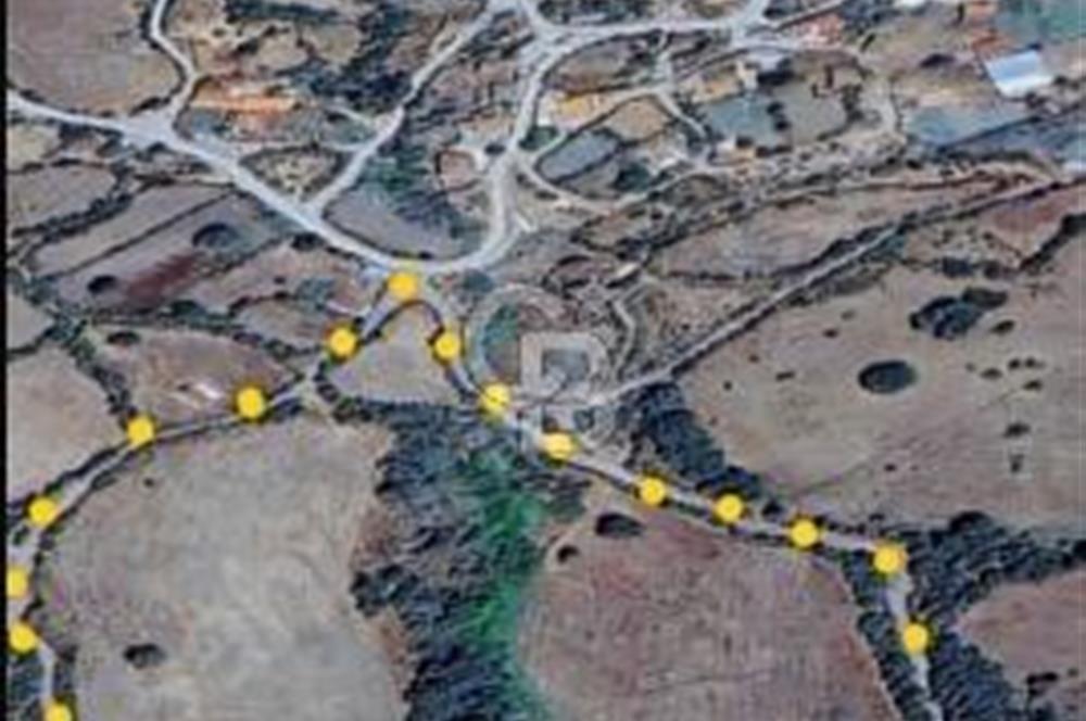 TERMAL OTELE 10DK KÖYÜN DİBİNDE,ÇAN/CİCİKLER'DE"14.413m2" ARAZİ.