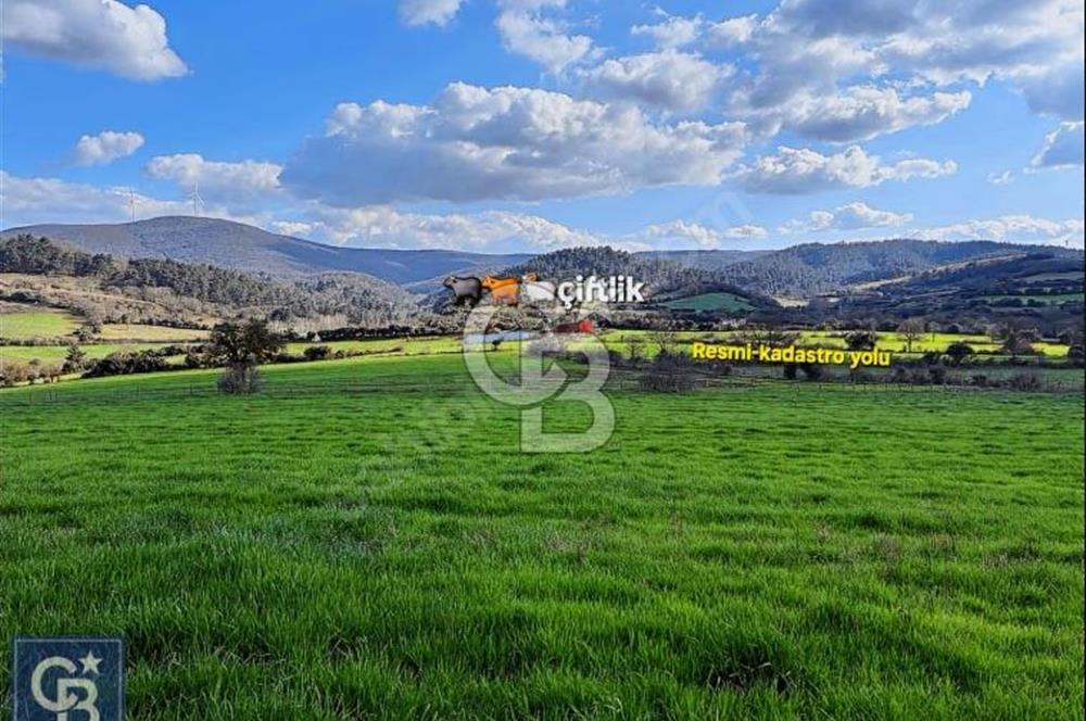 LAPSEKİ KÖPRÜ GÜZERGAHI"DONDURMA KÖYÜ'NDE"25 DÖNÜM SÜPER ARAZİ.