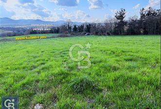 LAPSEKİ KÖPRÜ GÜZERGAHI"DONDURMA KÖYÜ'NDE"25 DÖNÜM SÜPER ARAZİ.