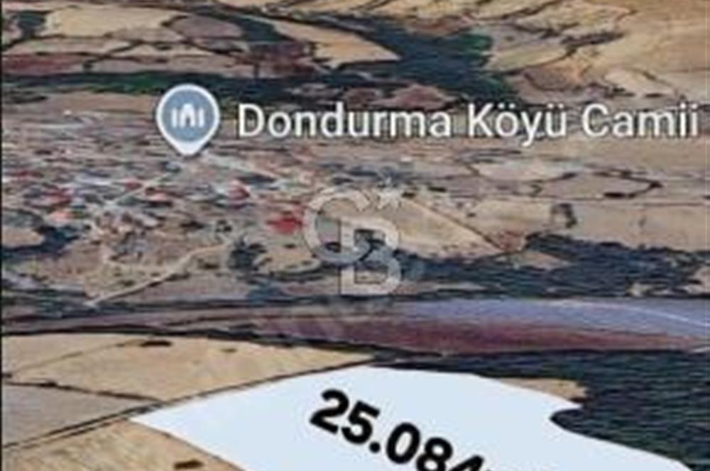 LAPSEKİ KÖPRÜ GÜZERGAHI"DONDURMA KÖYÜ'NDE"25 DÖNÜM SÜPER ARAZİ.