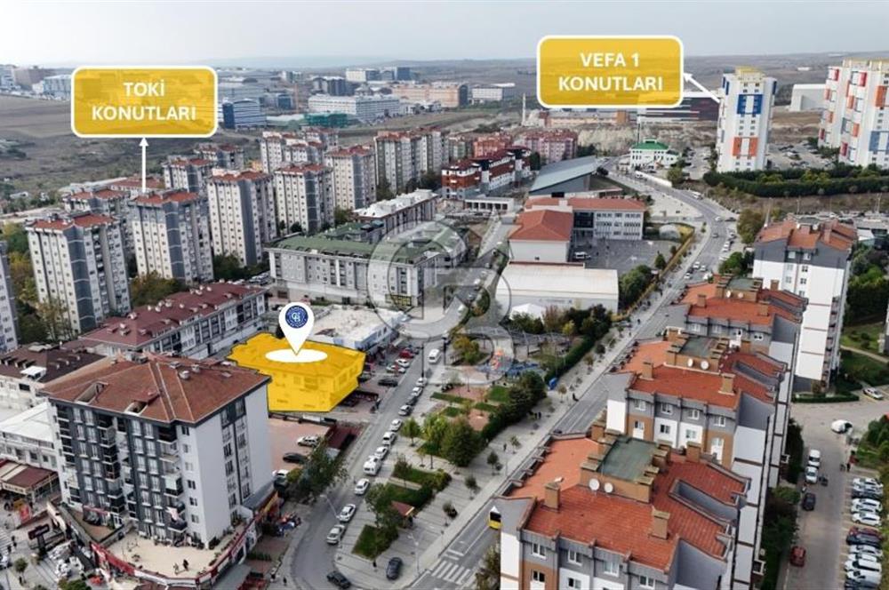 Hadımköy TOKİ Bölgesinde 2 Katlı Satılık Dükkan