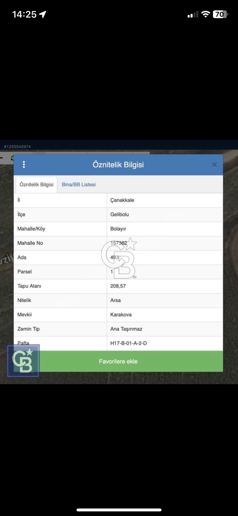 GELİBOLU BOLAYIRDA DENİZE YAKIN ARSA