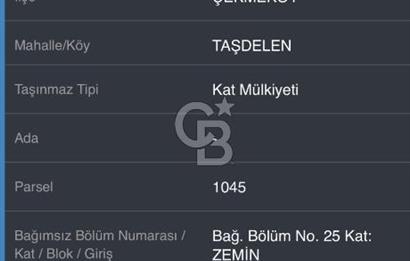 Çekmeköy taşdelende satılık dükkan