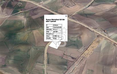 SUSUZDA YOLA CEPHE TEK TAPU 5868 M2 VİLLA ARSASI