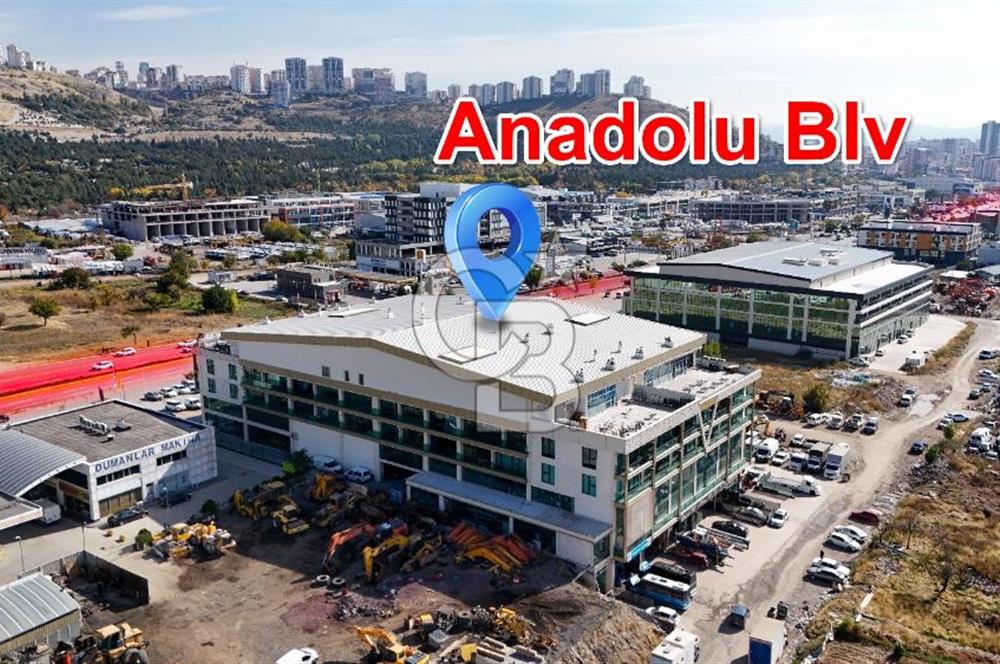 İVEDİK ANADOLU BULVARI ÜSTÜ BULVAR ANATOLİA'DA 1+1 SATILIK OFİS