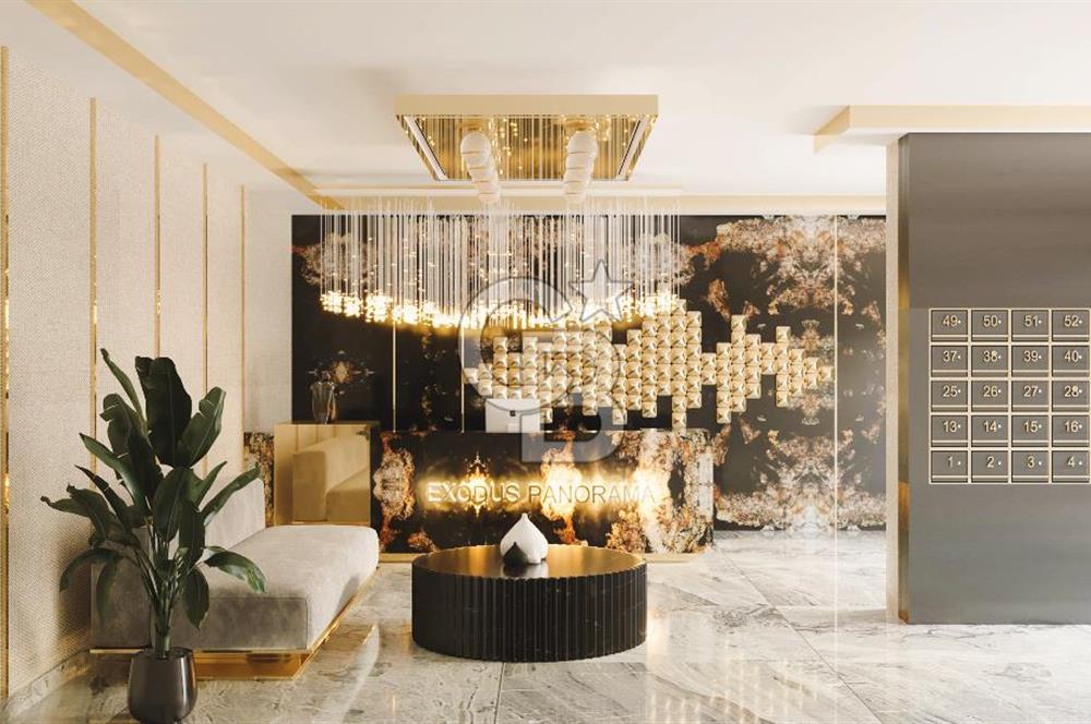 Exodus Panorama Residence'da Lüx Yaşam ... 3+1 115 m2 Satılık
