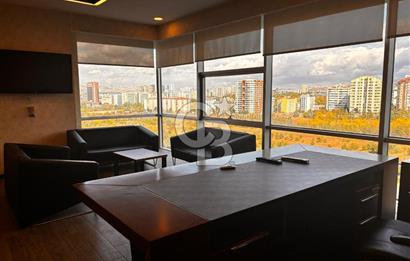 VIA TWINS ANKARA'DA FULL YAPILI LÜKS EŞYALI KÖŞE OFİS