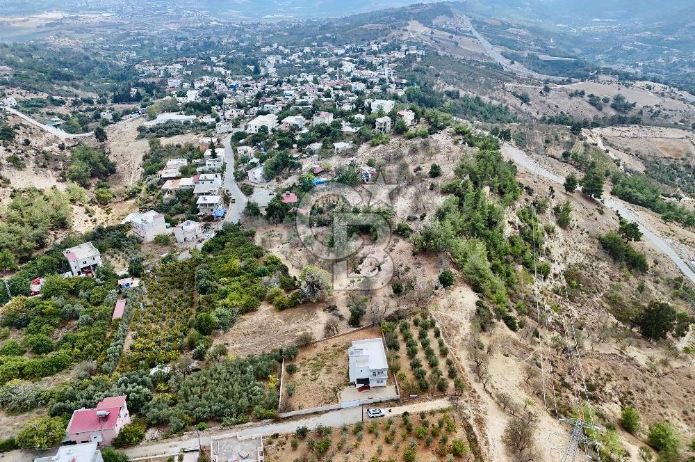 TOROSLAR KAŞLI’DA MANZARALI 540 m² SATILIK KÖŞEBAŞI ARAZİ