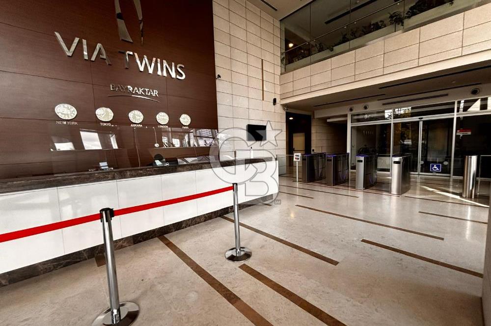 VIA TWINS ANKARA'DA FULL YAPILI LÜKS EŞYALI KÖŞE OFİS