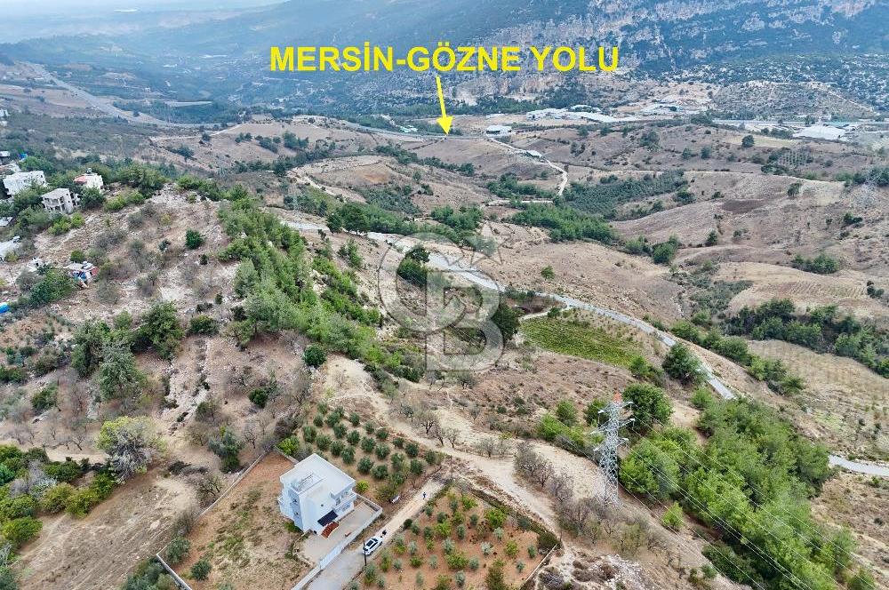 TOROSLAR KAŞLI’DA MANZARALI 540 m² SATILIK KÖŞEBAŞI ARAZİ