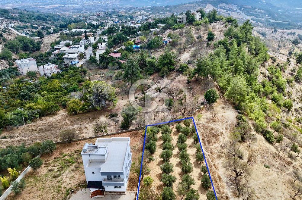 TOROSLAR KAŞLI’DA MANZARALI 540 m² SATILIK KÖŞEBAŞI ARAZİ