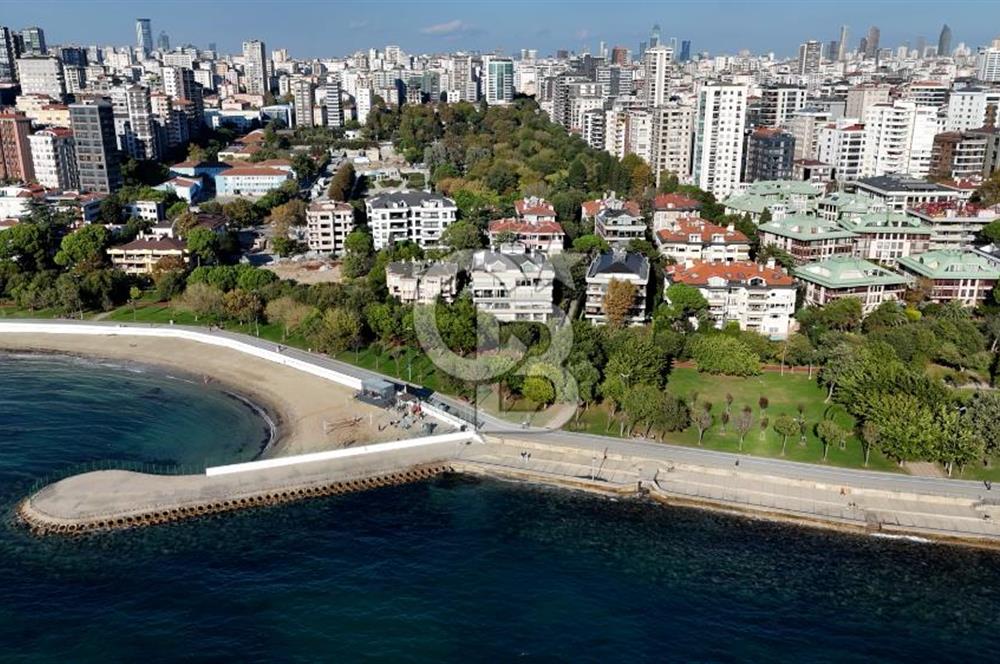 CADDEBOSTAN SAHİLDE FULL DENİZ MANZARALI 380m2 7+2 BAHÇE DUBLEKS