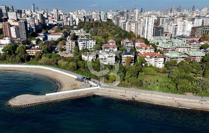 CADDEBOSTAN SAHİLDE FULL DENİZ MANZARALI 380m2 7+2 BAHÇE DUBLEKS