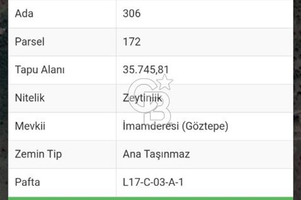 ULAMIŞ'TA 500 m2 ARSA